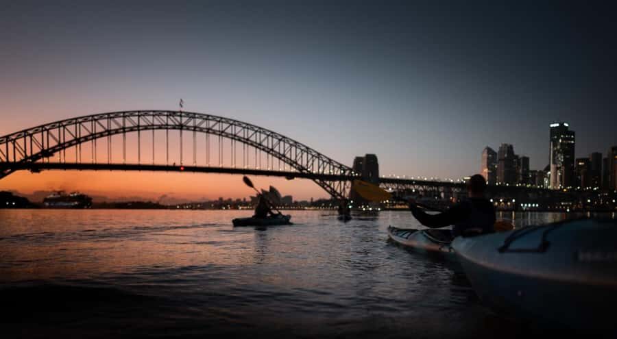 Sydney Sunrise Kayak Tour on Sydney Harbour - Sydney Opera House glow and Kirribilli House views on the way
