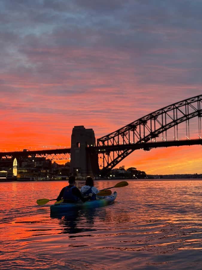 Sydney: Sunset Kayak Tour with Opera House Views - Luna Park at golden hour: playful lights, close angles