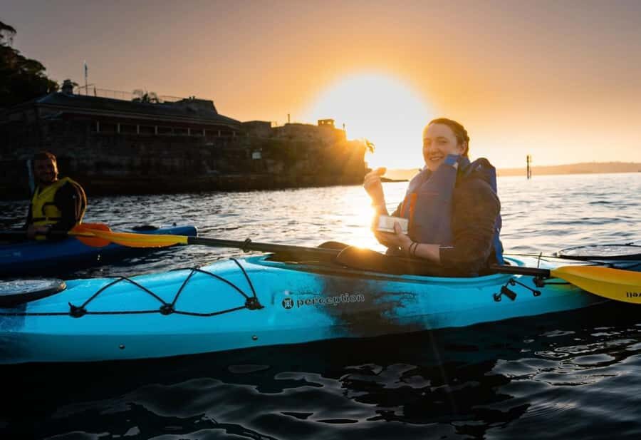 Sydney: Sunset Kayak Tour with Opera House Views - McMahons Point stop: where the sunset view earns its pause