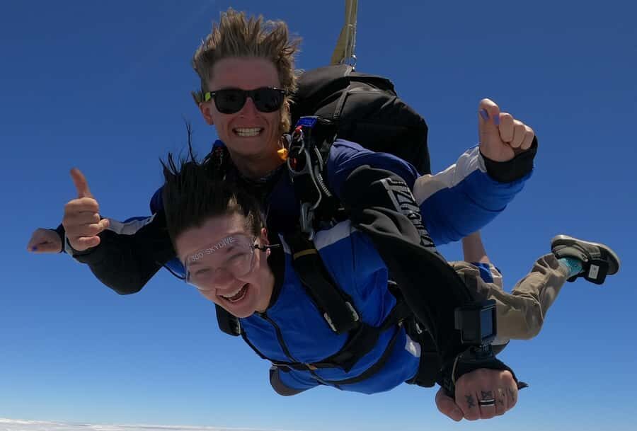 Sydney: Tandem Skydive with Optional Transfers - The climb: harness on, up to 15,000 feet
