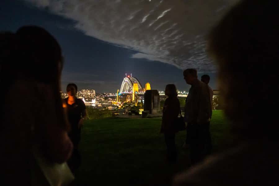 Sydney: True Crime Tour - The Rocks alleyways: how the tour keeps it visual