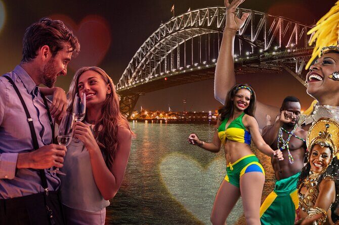 Vivid 90-Minute Sydney Harbour Intimate Catamaran Cruise with Canapes - The Vivid route: Harbour Bridge to Circular Quay to the Opera House