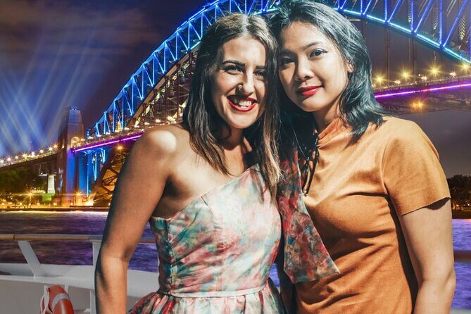 Vivid 90-Minute Sydney Harbour Intimate Catamaran Cruise with Canapes - Cruising past the gardens: light reflections and a calmer visual break